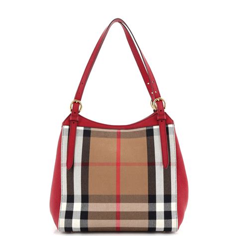 burberry small canter|Burberry Horseferry Check Small Canterbury Panels Tote Bag.